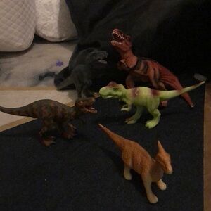 Dinosaur Reptile Toy Set - Multicolor